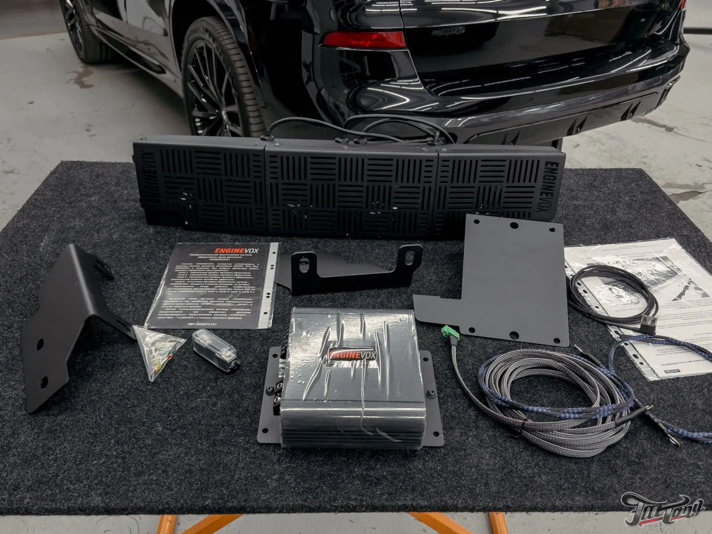 Установили систему профессионального активного выхлопа ENGINEVOX Stage 1+ на BMW X5